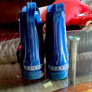 Royal blue Ralph Lauren boots